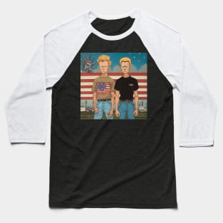 beavis and butthead - Design 3 Baseball T-Shirt